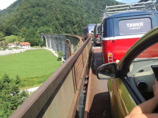 tren de coches eslovenia